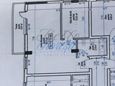 Apartament 2 camere, SU 47,15 mp, zona Vivo