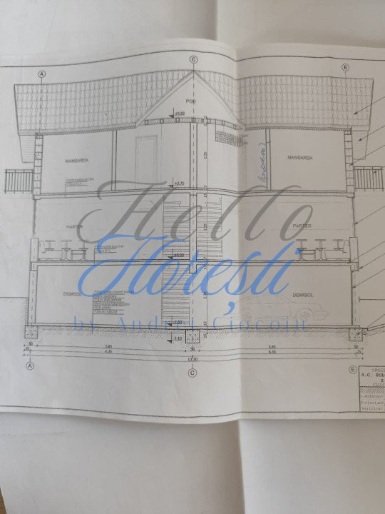 Casa tip duplex, 400 m2, zona Cetatii