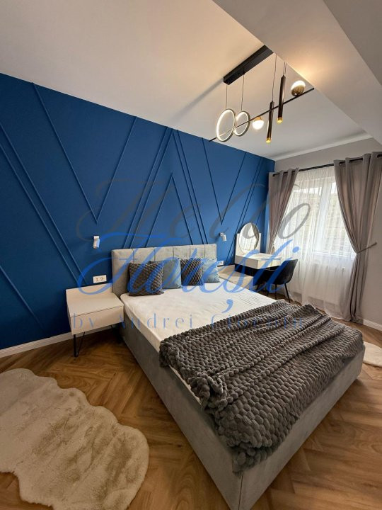 Apartament Ultrafinisat 3 camere cu gradina, mobilat utilat, 54 mp, Zona Terra 