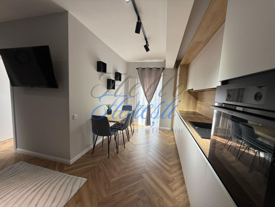 Apartament Ultrafinisat 3 camere cu gradina, mobilat utilat, 54 mp, Zona Terra 