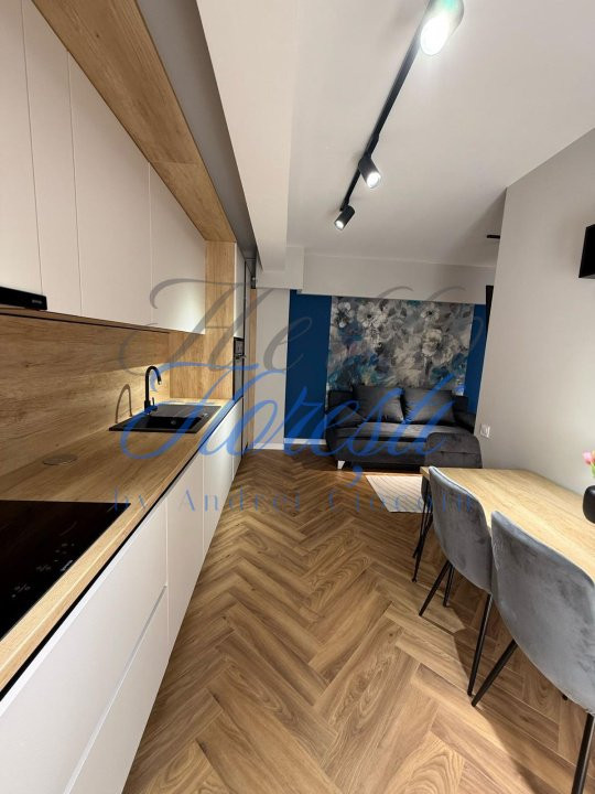 Apartament Ultrafinisat 3 camere cu gradina, mobilat utilat, 54 mp, Zona Terra 