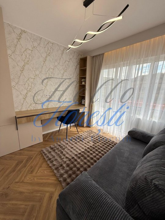 Apartament Ultrafinisat 3 camere cu gradina, mobilat utilat, 54 mp, Zona Terra 