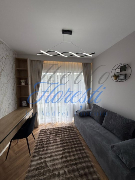 Apartament Ultrafinisat 3 camere cu gradina, mobilat utilat, 54 mp, Zona Terra 