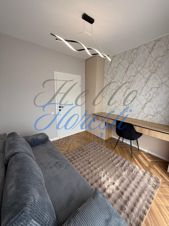 Apartament Ultrafinisat 3 camere cu gradina, mobilat utilat, 54 mp, Zona Terra 