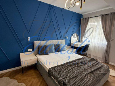 Apartament Ultrafinisat 3 camere cu gradina, mobilat utilat, 54 mp, Zona Terra 