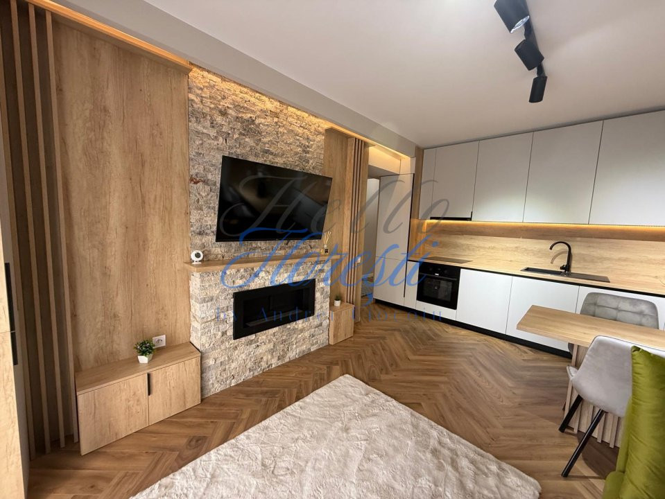 Apartament Ultrafinisat 2 camere cu gradina, mobilat utilat, 41 mp, Zona Terra