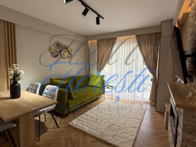 Apartament Ultrafinisat 2 camere cu gradina, mobilat utilat, 41 mp, Zona Terra