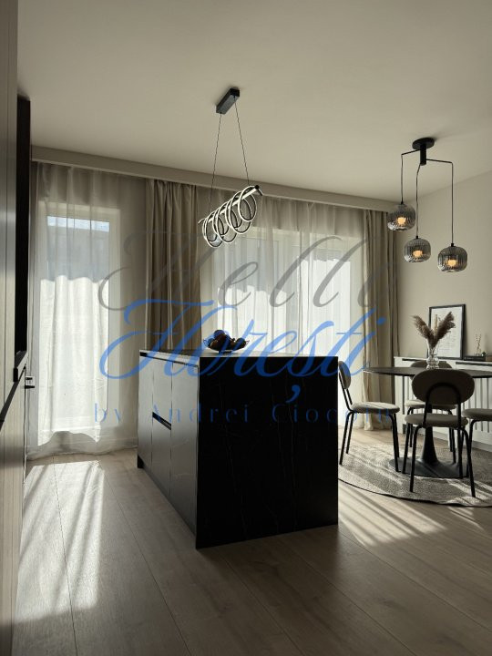 Apartament Ultrafinisat, 2 camere cu gradina, mobilat utilat, 50 mp, Zona Terra