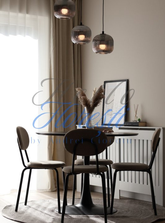 Apartament Ultrafinisat, 2 camere cu gradina, mobilat utilat, 50 mp, Zona Terra