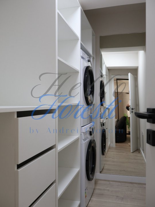 Apartament Ultrafinisat, 2 camere cu gradina, mobilat utilat, 50 mp, Zona Terra