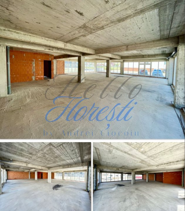 Spațiu comercial 223,3 mp - zona Cetatii, Floresti
