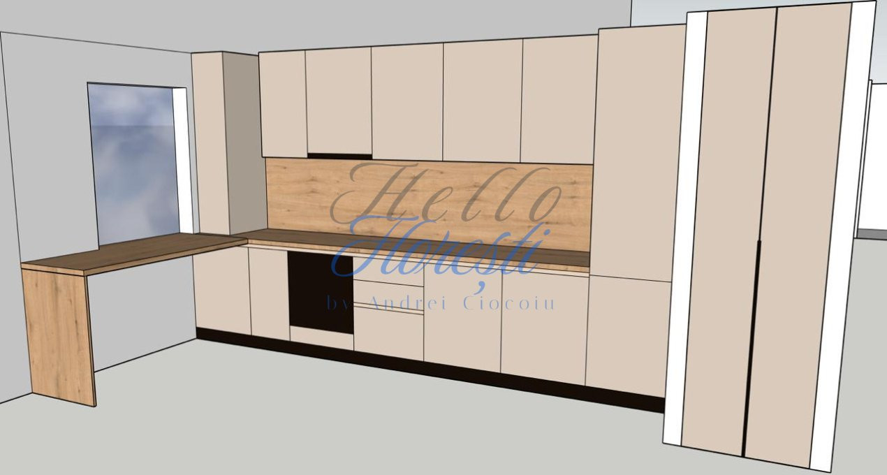 Apartament 2 camere 51mp, Zona Sesul de sus