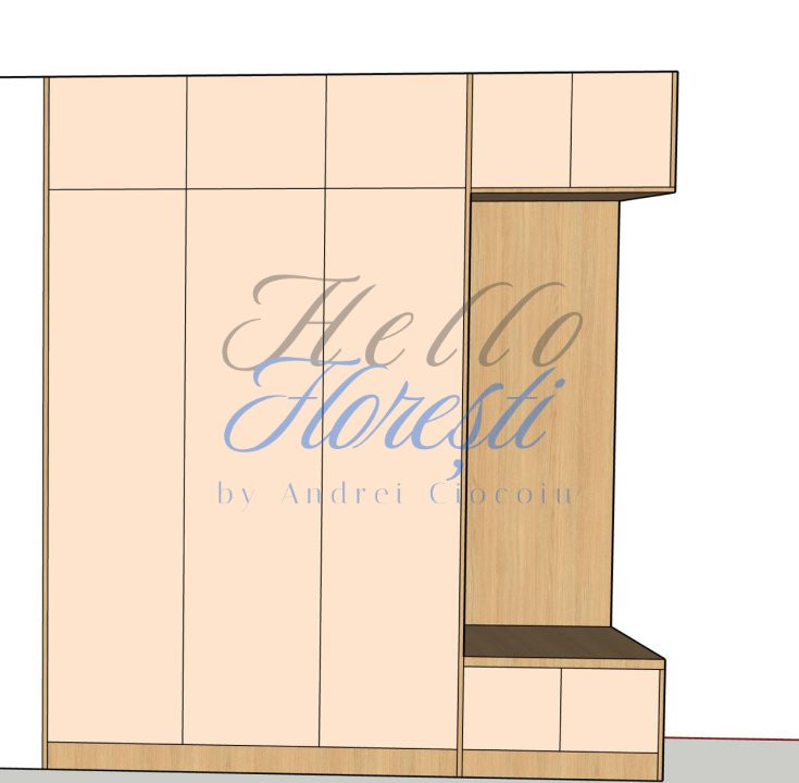 Apartament 2 camere 51mp, Zona Sesul de sus