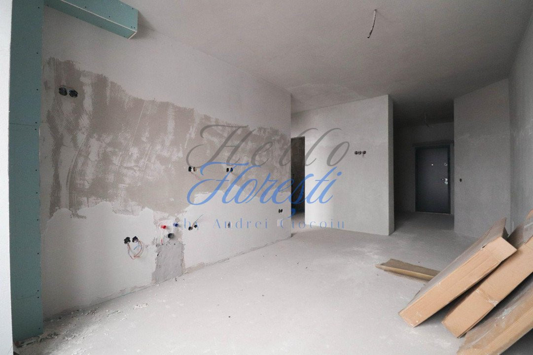 Apartament 3 camere, semifinisat, 60 mp, Cartier Marasti