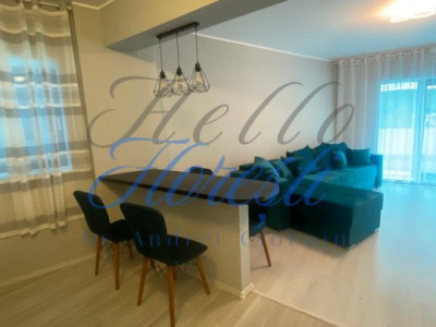 Apartament 1 camera, mobilat utilat, 38 mp, in Ansamblul Wings