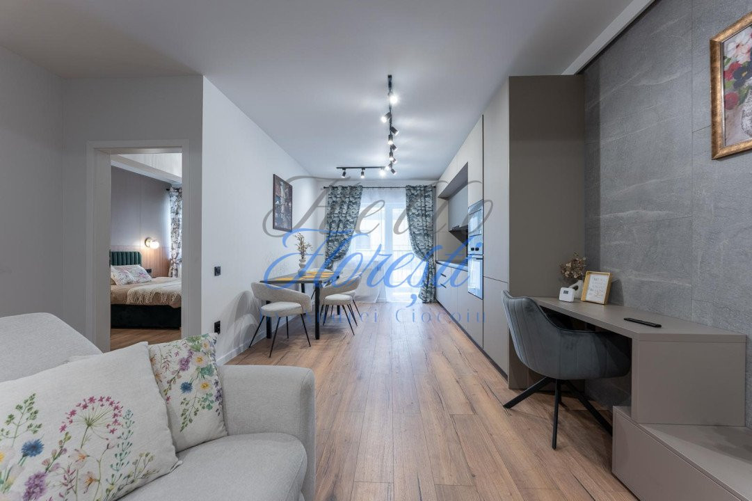 Apartament 2 camere de lux, 54 mp, Zona Terra