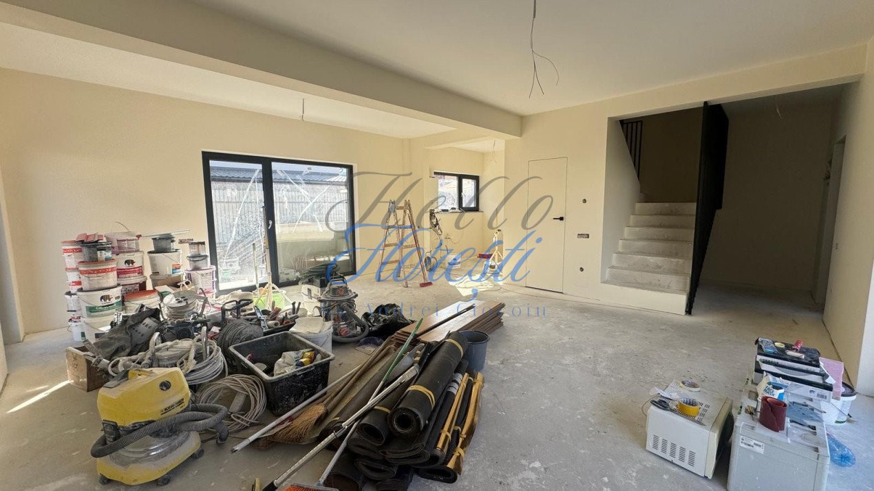 Duplex 130 mp cu gradina, semifinisat, Zona Sub Cetate