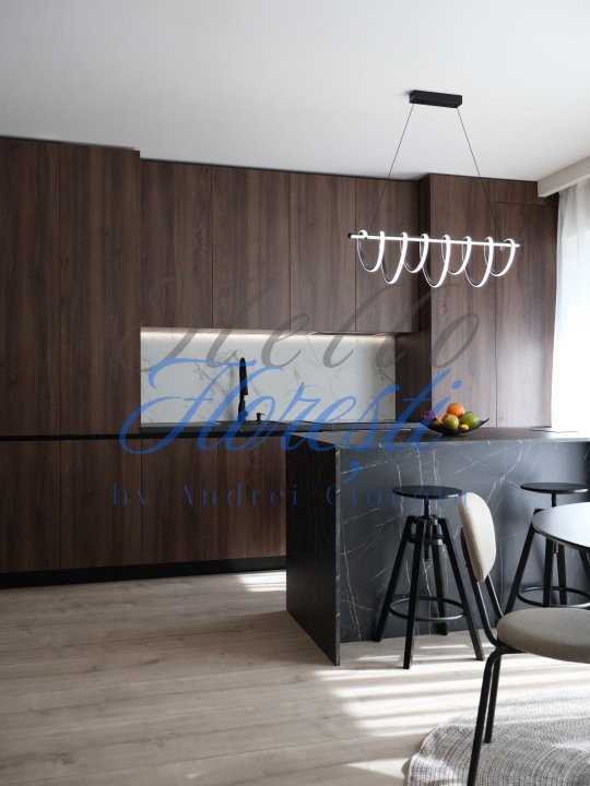 Apartament Ultrafinisat, 2 camere cu gradina, mobilat utilat, 50 mp, Zona Terra