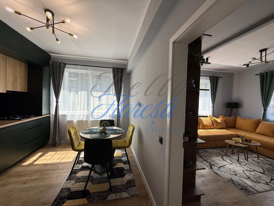 Apartament 2 camere Ultrafinisat, 58 mp, Zona Teilor