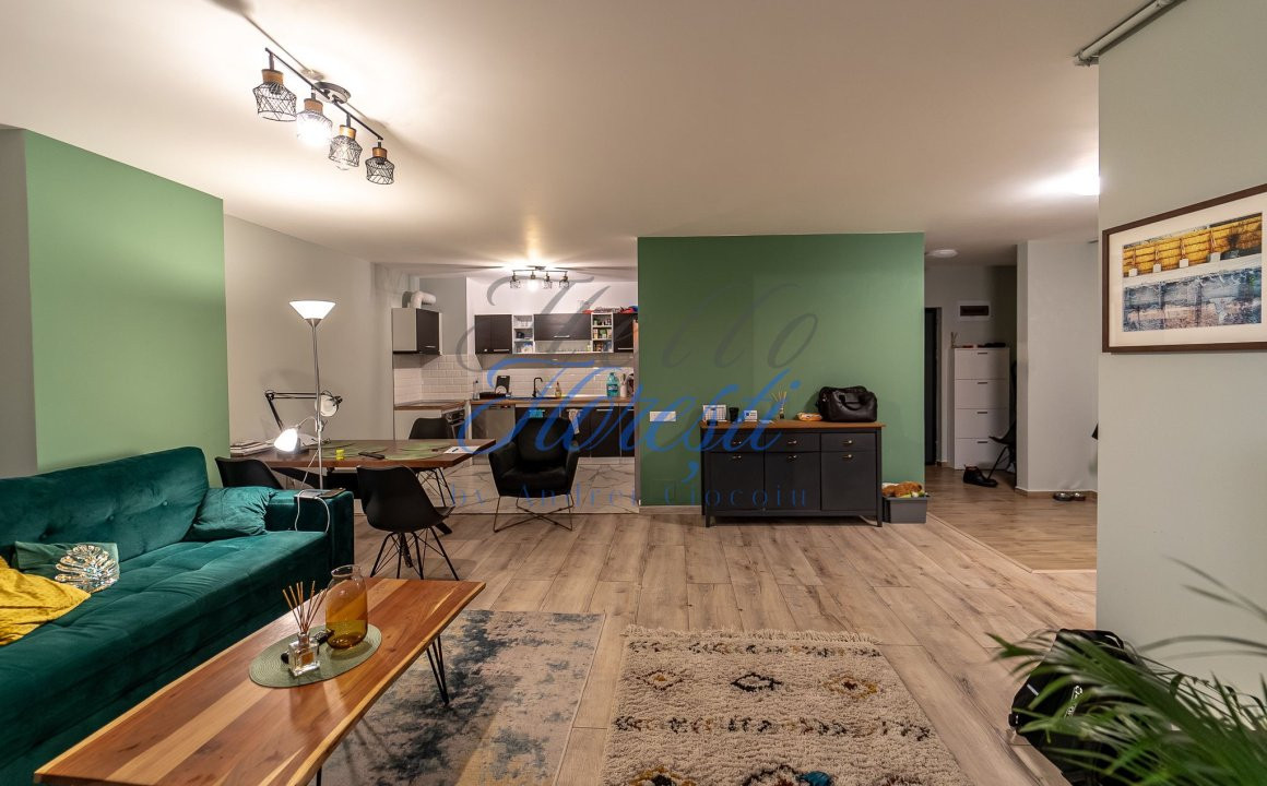 Apartament 3 camere, 85 mp, mobilat utilat, zona Semicentrala