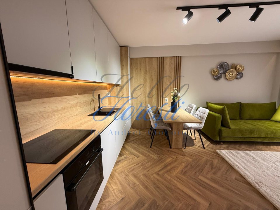 Apartament Ultrafinisat 2 camere cu gradina, mobilat utilat, 41 mp, Zona Terra