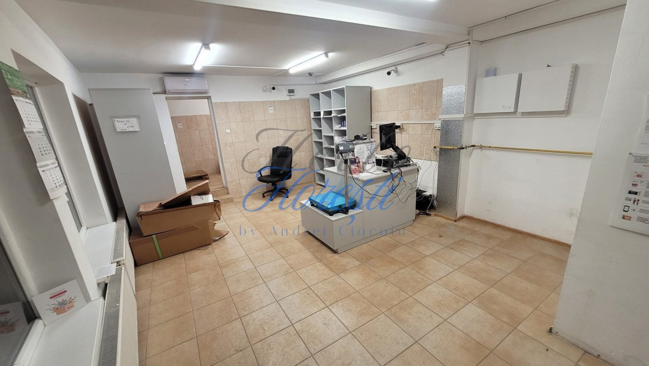 Spatiu comercial, finisat, 40 mp, zona Florilor