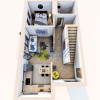 Apartament 4 Camere, Pe 2 Nivele, Semifinisat, 80 mp, Zona Ira