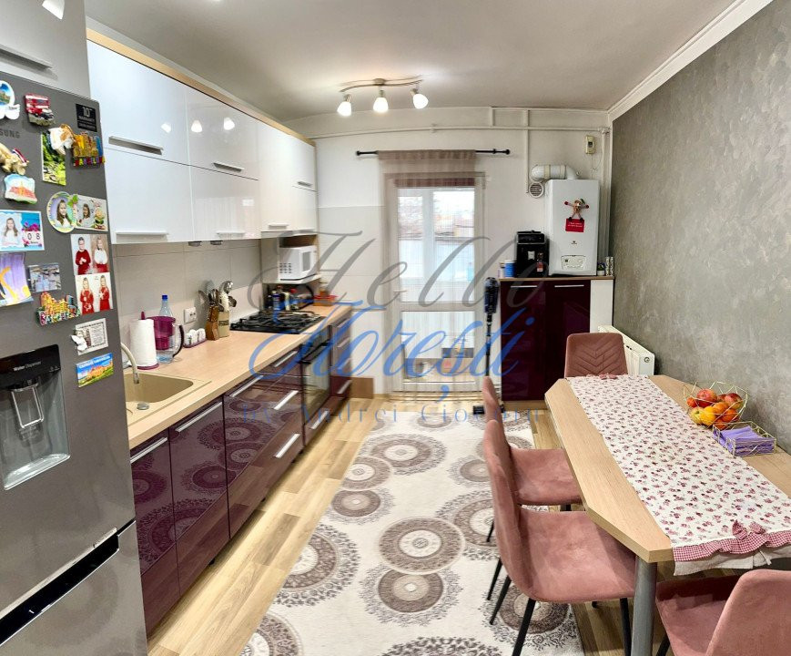 Apartament 3 camere, mobilat utilat, 65 mp, cartier Marasti