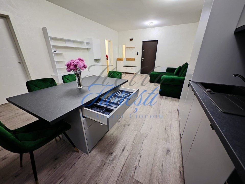 Apartament 2 camere, mobilat utilat, 52 mp, in zona VIVO!