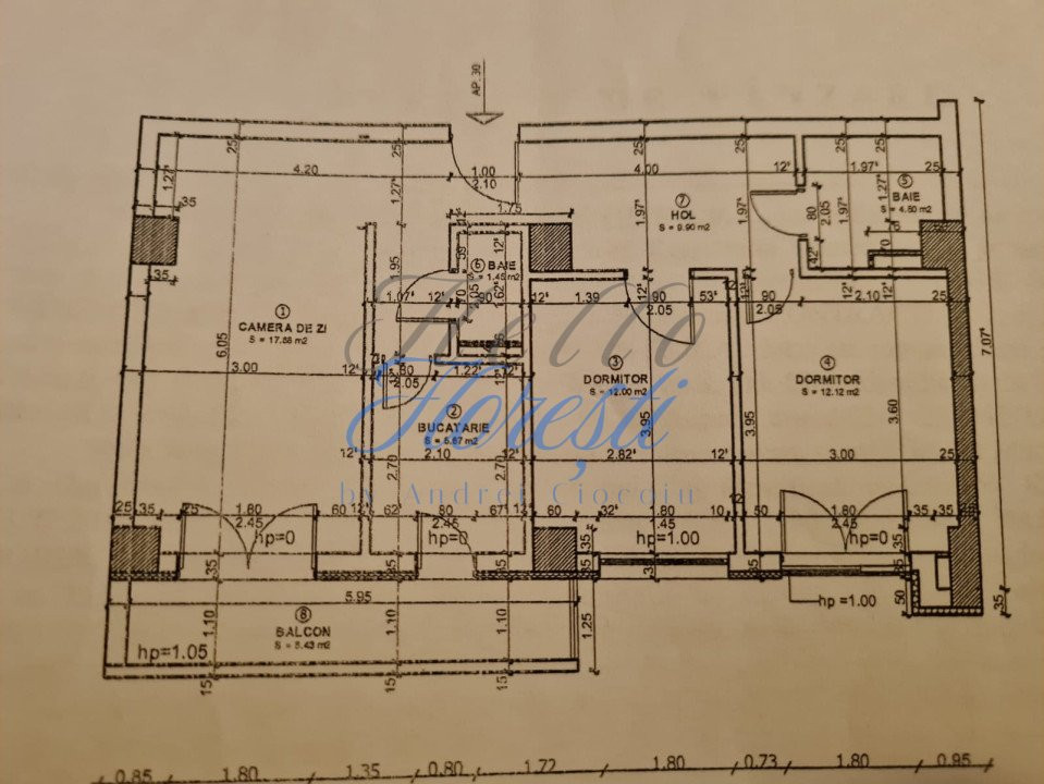 Apartament 3 Camere, mobilat utilat, 69 mp, Cartier Gheorgheni, Zona Sopor