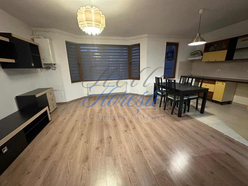 Apartament 3 camere, 45 mp, cu gradina, mobilat utilat, cartier Manastur