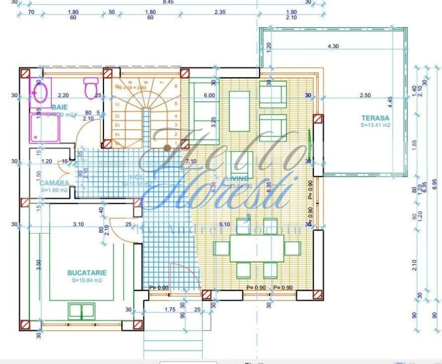 Casa individuala, 150 mp, 504 mp teren – Dezmir