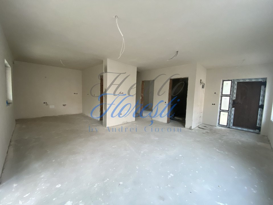 Casa cuplata, 160 mp utili, semifinisat, 2 parcari, zona Luna de Sus