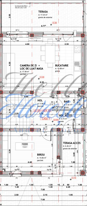 Casa tip duplex 180mp, zona Vivo