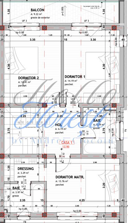 Casa tip duplex 180mp, zona Vivo