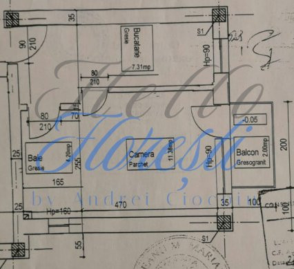 Apartament 1 camera 25mp, Zona Marasti, Cluj