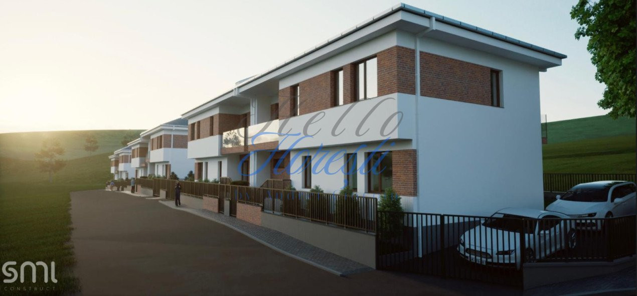 Casa tip duplex - 119,5 mp - curte 250mp - zona Terra, Floresti!