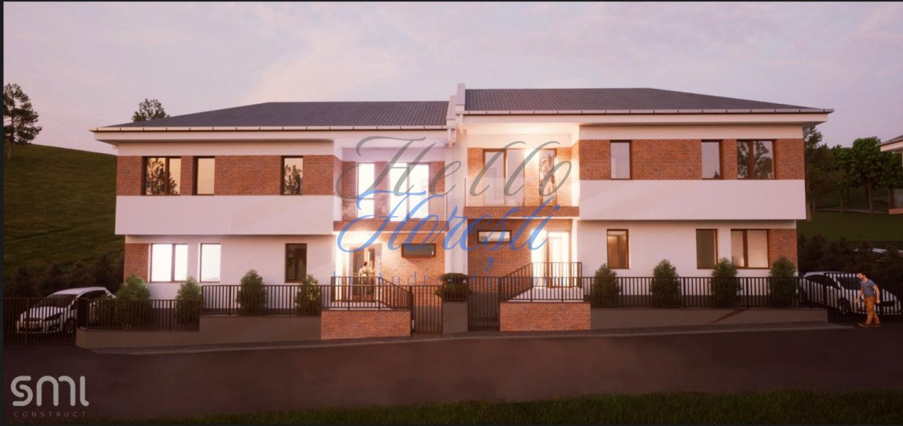 Casa tip duplex - 119,5 mp - curte 250mp - zona Terra, Floresti!