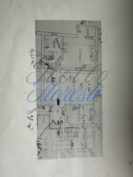 Apartament 2 camere, 46,08 mp, balcon 2,71 mp – Gheorgheni