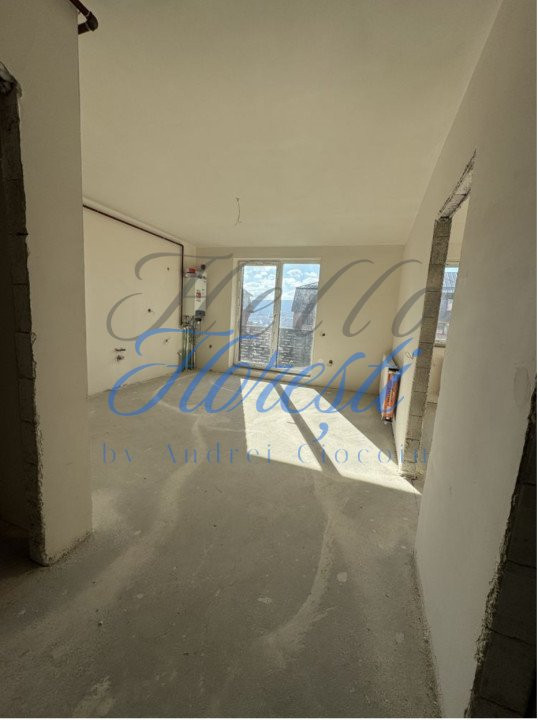 Apartament 2 camere, 43 mp + balcon 6 mp, bloc nou 2024 – Beta, Chinteni