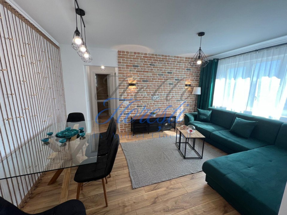 Apartament 3 camere - 60 mp utili - finisat și mobilat modern – Grigorescu, Cluj