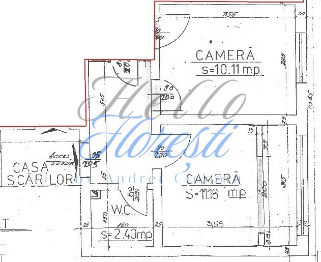 Apartament 1 cameră – 36 mp – Mobilat și utilat