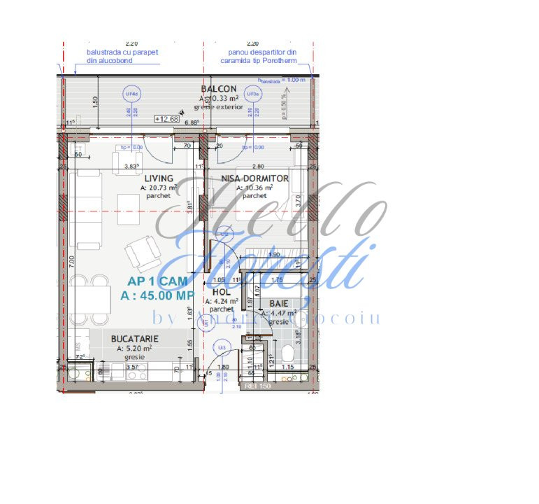 INVESTITIE! Apartamente 1, 2, 3 camere Floresti, in apropierea viitorului mall!