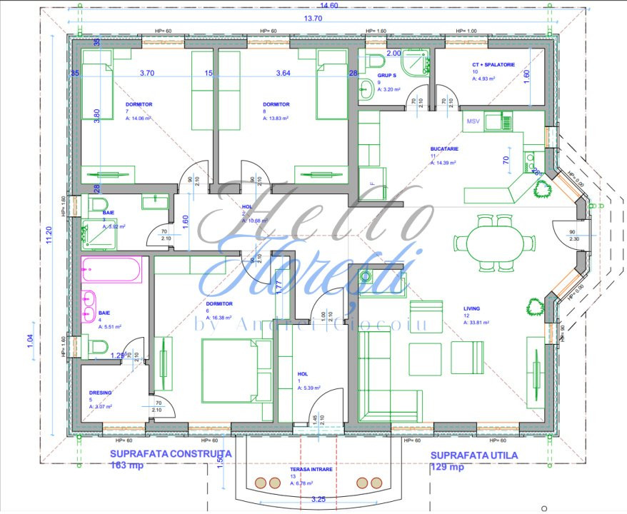 INVESTITIE! Casa tip parter + pod - 4 camere - zona Sanpetru, Brasov!