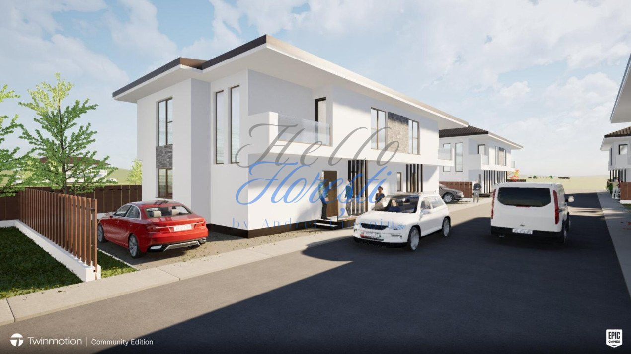 Casa tip duplex, 115 mp utili, zona rezidentiala, Muzeul Apei