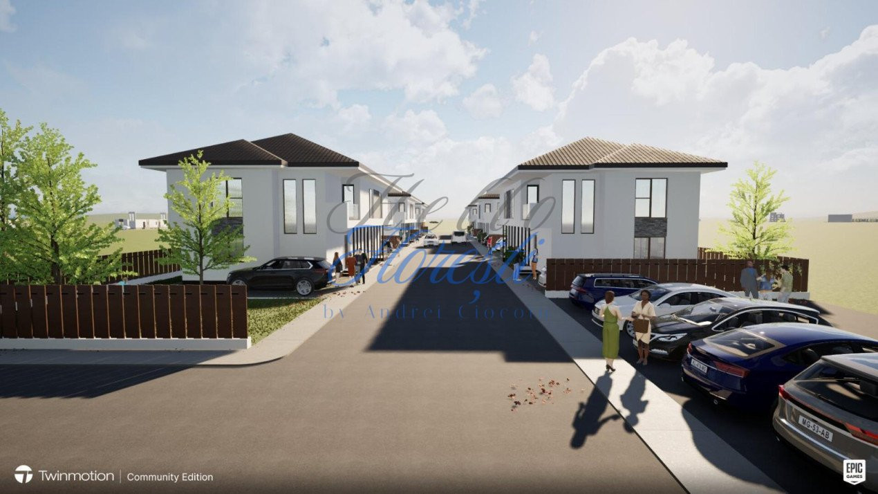Casa tip duplex, 115 mp utili, zona rezidentiala, Muzeul Apei