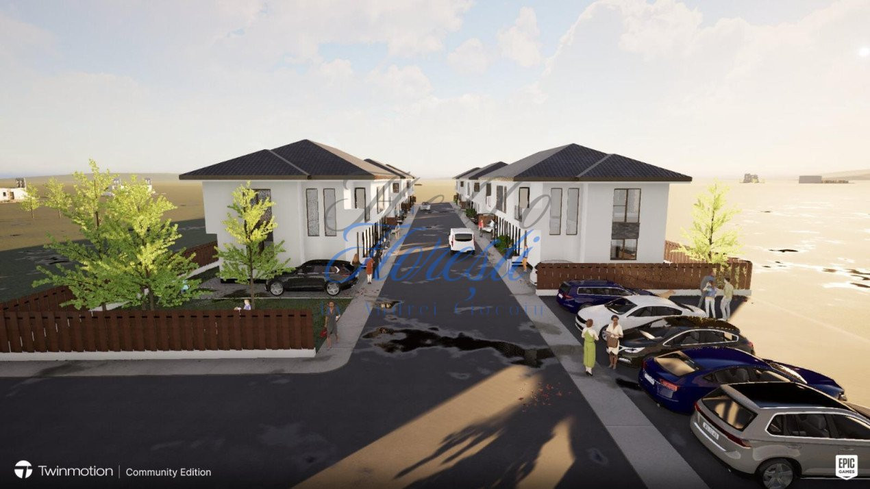 Casa tip duplex, 115 mp utili, zona rezidentiala, Muzeul Apei