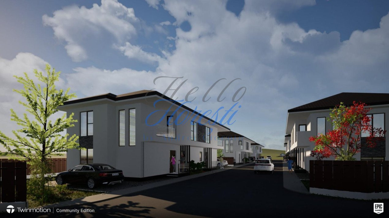 Casa tip duplex, 115 mp utili, zona rezidentiala, Muzeul Apei
