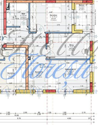 Apartament de 3 camere, finisat, 57,33 mp utili, zona Tineretului