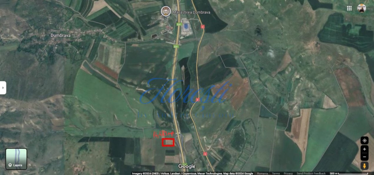 Teren extravilan 14483mp langa Autostrada Apuseni